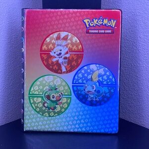 Pokemon style card binder